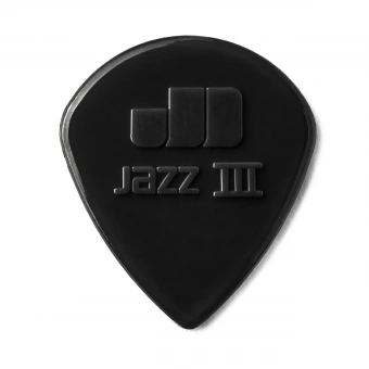 Медиатор Dunlop 47R3S Jazz III, острый кончик, нейлон, черные